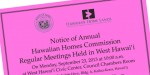 West Hawai'i September 2013 Meetings